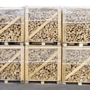 1,6 SRM Kaminholz Brennholz Buche Trocken, Sofort Verwendbar, 25Cm