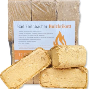 960 kg RUF ÖKO Briketts !SONDERAKTION! Mischholzbriketts Bavaria - 96 x 10 kg Holzbrikett auf Palette