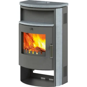 Accente Pamir 2.0 Kaminofen Naturstein Naturstein-Schwarz 6,7 kW