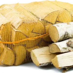 Kaminholz Brennholz Birke 28cm, ofenfertig, 36 x 40l Sack, ca. 1,1RM