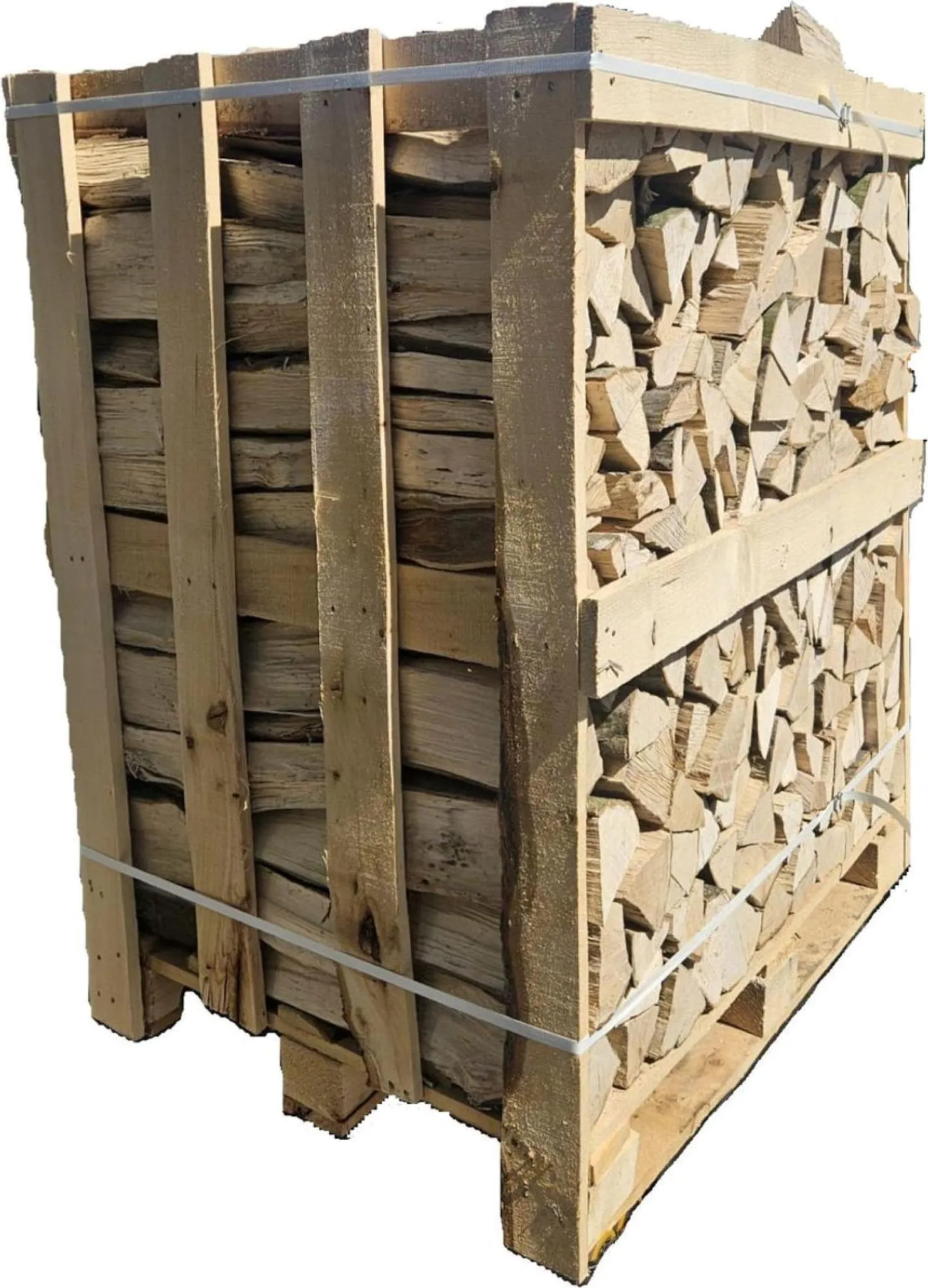 Kaminholz Buche 25 cm - 3 Raummeter ( 3 Kisten je 1 RM) - Kammergetrocknet - Premium Brennholz für Kamin & Ofen - Ofenfertig – Image 2
