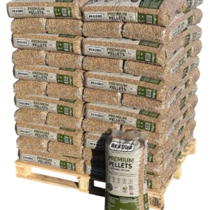 REKORD Premium Holzpellets A1 ENplus - Palette 990 kg, mit telefonischer Ankündigung