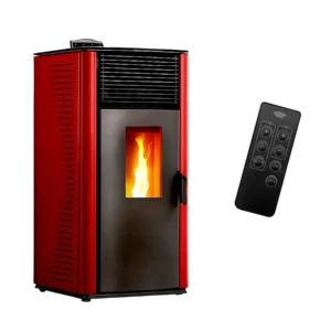 Sannover Pelletofen Anita 12 kW Bordeaux